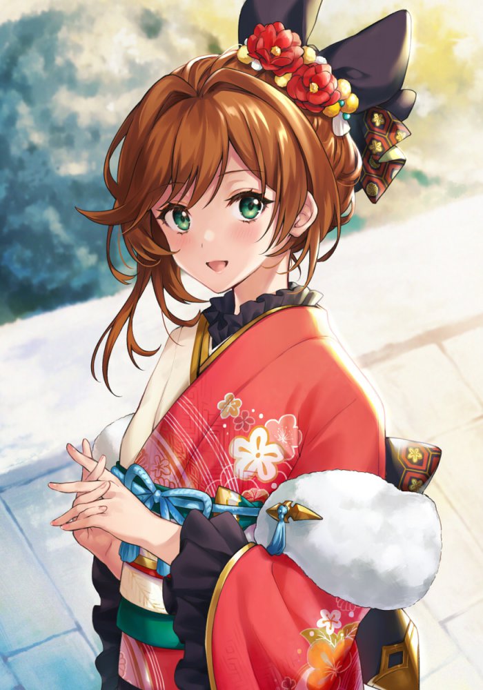 【二次】和服・着物を着ている女の子の画像　その３